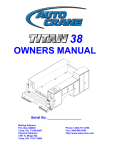 OWNERS MANUAL