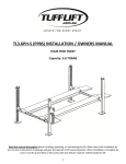 TL3.6PH-S (PP8S) INSTALLATION / OWNERS MANUAL