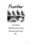 Owners Manual V6 Mid Wheel Drive all models With