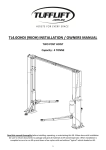 TL4.0OHDI (9KOH) INSTALLATION / OWNERS MANUAL