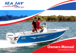Owners Manual - Sea Jay Boats