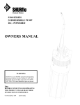 OWNERS MANUAL