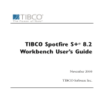 TIBCO Spotfire S+ Workbench User's Guide