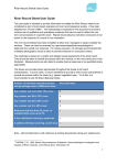 River Record Sheet User Guide