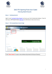 2015 FFV Sporting Pulse User Guide