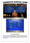ChemWatch User Guide