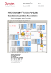 HSC Chemistry 7.0 User's Guide