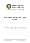 Business Viewpoint User Guide.