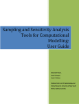 Sampling and Sensitivity Analysis Tools for