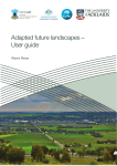 Adapted future landscapes – User guide