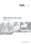 GC864 Hardware User Guide