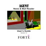 News & Mail Reader User's Guide