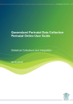Queensland Perinatal Data Collection Perinatal Online User Guide