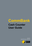 Cash Counter User Guide - Commonwealth Bank of Australia