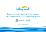 DSR Lotterywest supported logo guide 2014