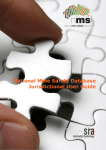 National Mine Safety Database Jurisdictional User Guide