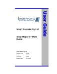 Smart Reports Pty Ltd SmartReports+ User Guide