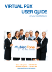 VIRTUAL PBX USER GUIDE