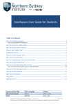 StudEspace User Guide for Students