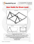 User Guide for Drum Lever