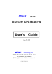 User's Guide - GPS Technologies
