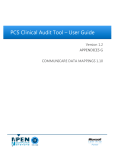 PCS Clinical Audit Tool – User Guide