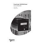 PowerLogic ION7300 Series User Guide