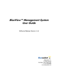 BlueView Management System User Guide v1.0