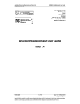 ASL360 Installation and User Guide