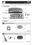 USER'S GUIDE 1 General information 2 Adjustments