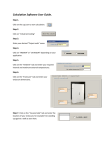 Calculation Software User Guide.