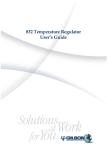 832 Temperature Regulator User's Guide