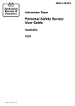 4906.0.55.003 Personal Safety Survey, Australia: User Guide (2005)
