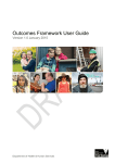 Outcomes framework user guide - Department of Human Services