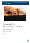 AussieGRASS Environmental Calculator - User Guide