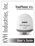 TracPhone V7-IP User's Guide (with ICM)