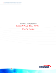 SonicWALL SSL-VPN User's Guide