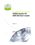 NVIDIA Quadro FX 4500 SDI User's Guide