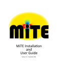 MiTE Installation and User Guide