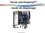 Sense and Dispense Troubleshooting Guide