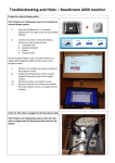 Troubleshooting and Hints – Boardroom AMX monitor