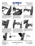 G402 Giant II Hand Tool Operating Instructions