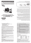 PowerMaster Installation and Operating Instructions