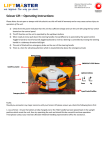 Scissor Lift – Operating Instructions: