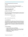 SG-Electrode Operating Instructions and Characteristics 1