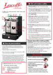 Cecilia operating instructions Single page