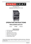 OPERATING INSTRUCTIONS