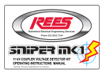 Sniper Manual - Rutherford Electrical Engineering Services