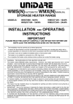 installation and operating instructions