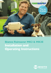 Installation and Operating Instructions